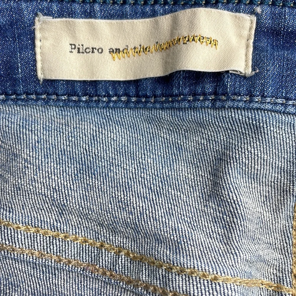 Anthropologie Pilcro and the Letterpress Denim Hotshot Shorts Size 31 - Picture 4 of 6